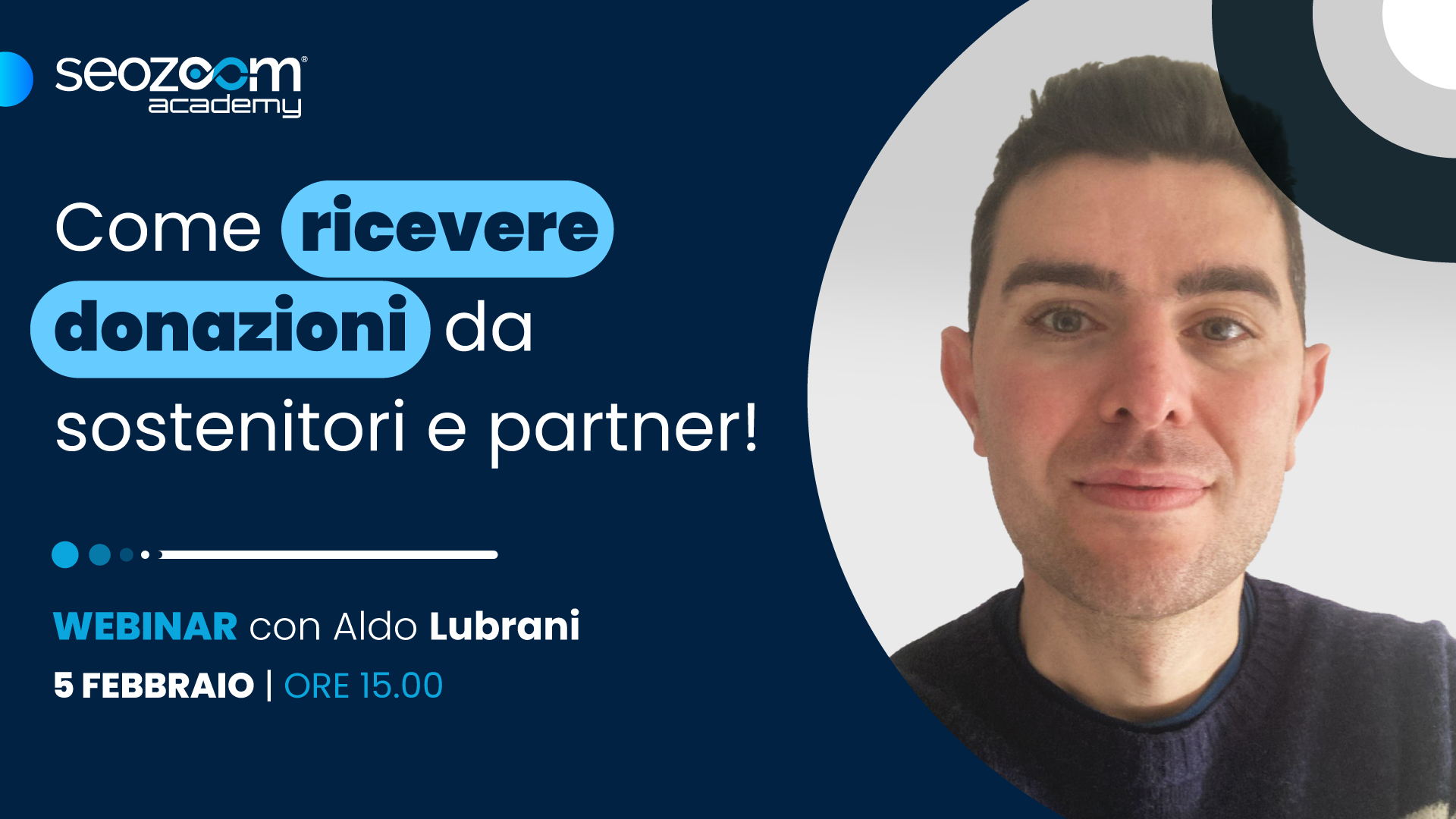 Come ricevere donazioni da sostenitori e partner!